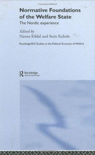 Cover for Normative foundations of the welfare state