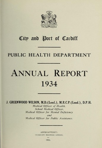 Cover for [Report 1934]
