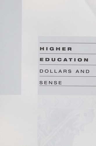Cover for Higher education