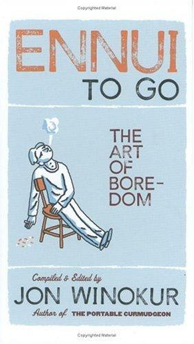 Cover for Ennui to go