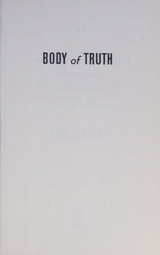Cover for Body of truth