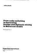 Cover for From code-switching to borrowing