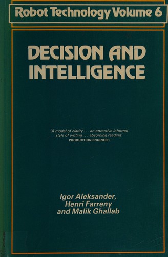 Cover for Decision and intelligence