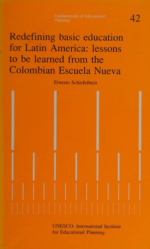 Cover for Redefining basic education for Latin America