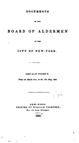 Cover for Document
