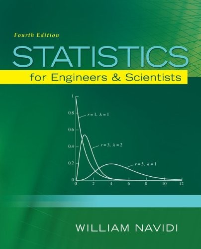 Cover for Loose Leaf for Statistics for Engineers and Scientists