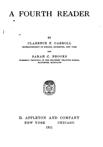 Cover for A Fourth Reader