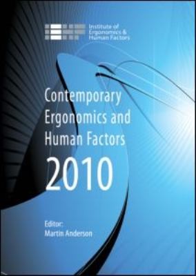 Cover for Contemporary Ergonomics And Human Factors 2010