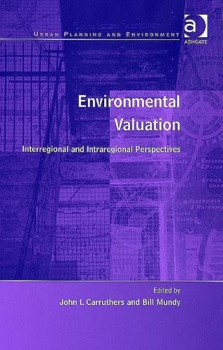 Cover for Environmental valuation