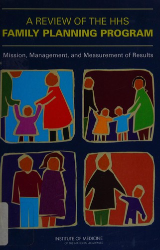 Cover for A Review of the HHS family planning program