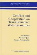Cover for Conflict and cooperation on trans-boundary water resources