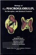 Cover for Biology of [alpha]2-macroglobulin, its receptor, and related proteins