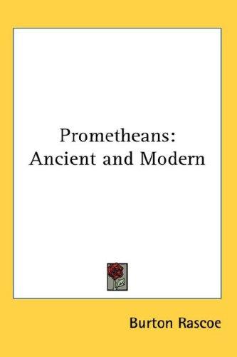Cover for Prometheans