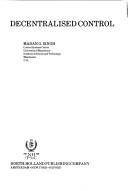 Cover for Decentralised control