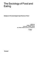 Cover for The Sociology of food and eating