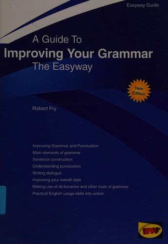 Cover for Improving Your Grammar