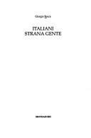 Cover for Italiani strana gente