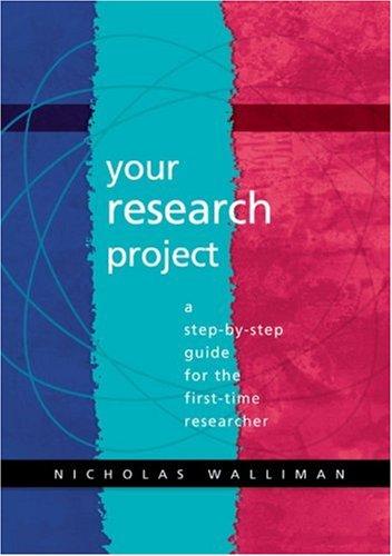 Cover for Your Research Project