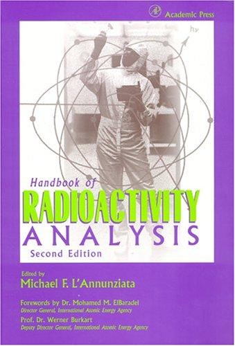 Cover for Handbook of Radioactivity Analysis, Second Edition