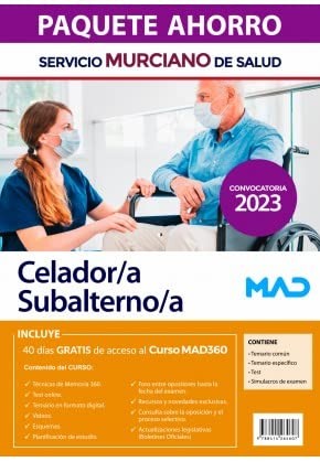 Cover for Paquete Ahorro Celador/Subalterno Servicio Murciano de Salud. Ahorra 26€ (incluye