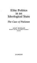 Cover for Elite politics in an ideological state