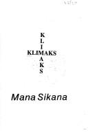 Cover for Klimaks