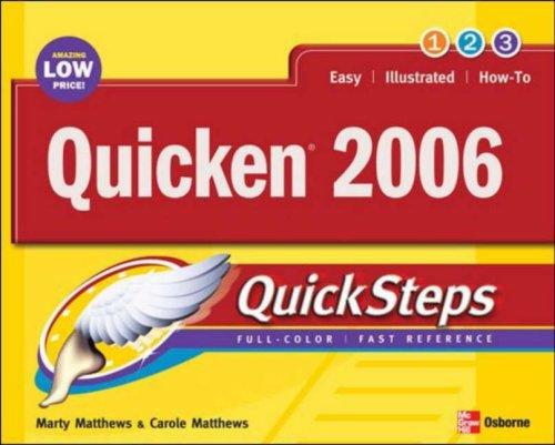 Cover for Quicken 2006 QuickSteps (Quicksteps)