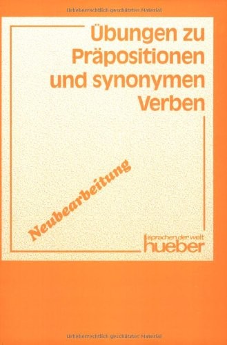 Cover for Übungen zu Präpositionen und synonymen Verben