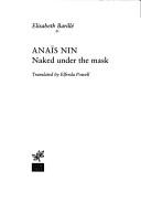 Cover for Anaïs, Nin