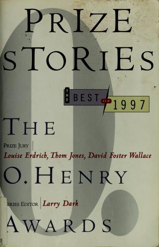 Cover for Prize stories, 1997