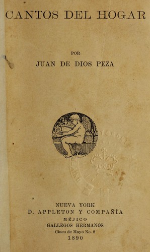 Cover for Cantos del hogar