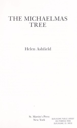 Cover for The Michaelmas tree