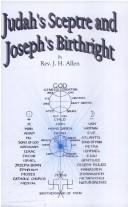 Cover for Judah's Sceptre & Joseph's Birthright