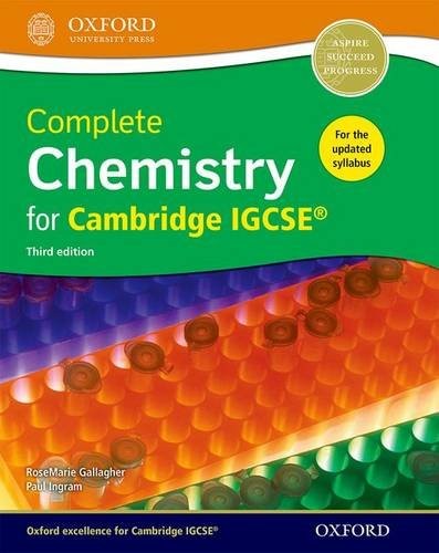 Cover for Complete Chemistry for Cambride IGCSERG Student Book