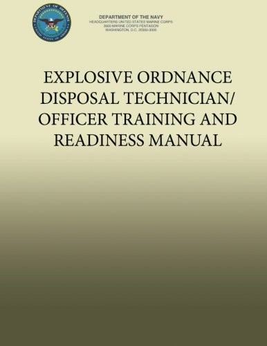 Cover for Explosive Ordnance Disposal Technician/Officer Training and Readiness Manual