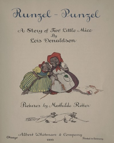 Cover for Runzel-Punzel