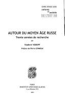Cover for Autour du moyen âge russe