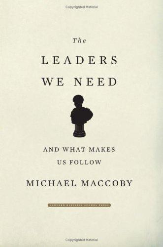 Cover for The Leaders We Need