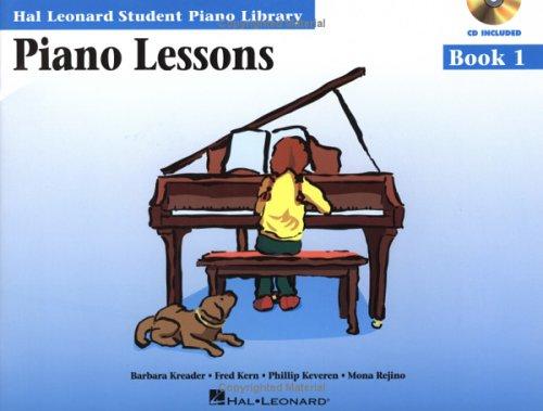 Cover for Piano Lessons Book 1 - Book/CD Pack