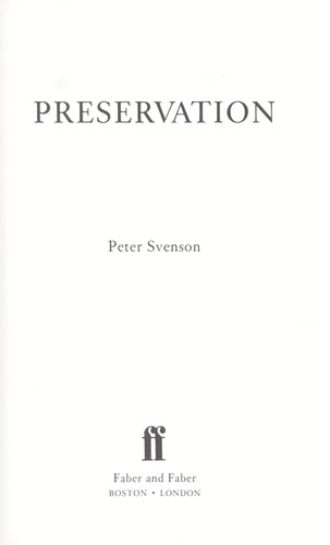 Cover for Preservation