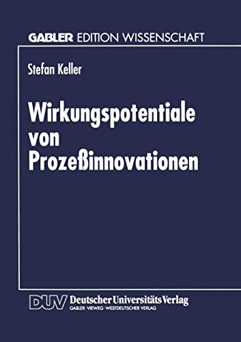 Cover for Wirkungspotentiale von Prozeßinnovationen