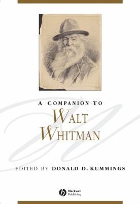 Cover for A Companion To Walt Whitman