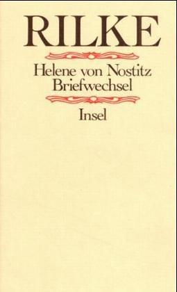 Cover for Briefwechsel Rilke / Nostitz