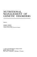 Cover for Nutritional management of genetic disorders