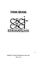 Cover for Esei-esei kesusasteraan