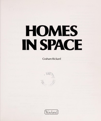 Cover for Homes in space