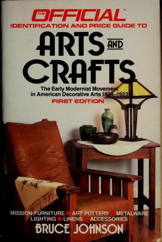 Cover for The official identification and price guide to arts and crafts