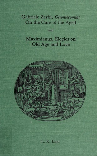 Cover for On the care of the aged =