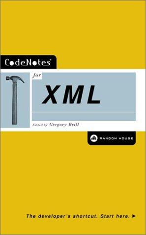Cover for CodeNotes for XML