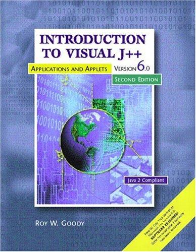 Cover for Introduction to Visual J++, Version 6.0 (2nd Edition)